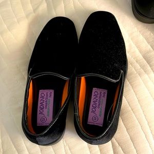 Boys Wedding Velvet Smoking Loafer